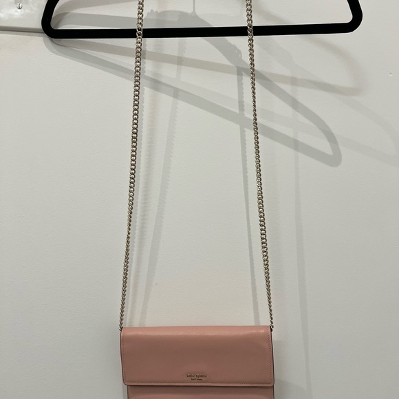 Kate Spade willow wallet crossbody purse + wallet, rosy cheeks light pink - Picture 8 of 12